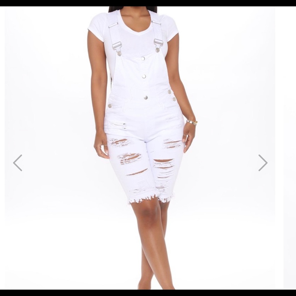 White overalls‼️